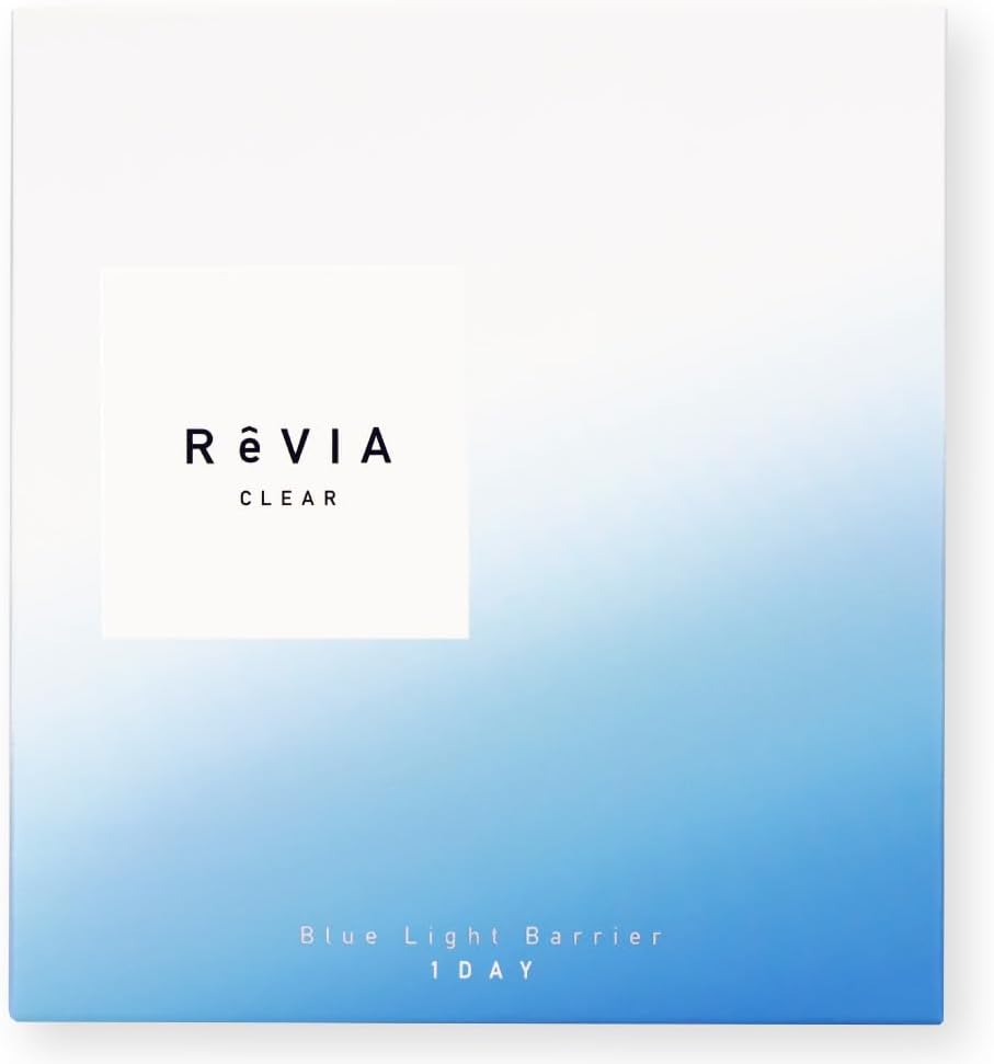 ReVIA CLEAR 1day Blue Light Barrier [Bundle]