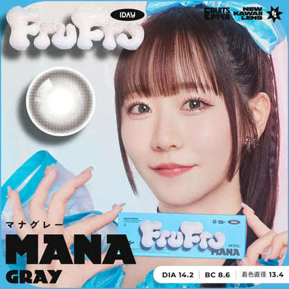 FruFru 1day MANA GRAY contact lenses