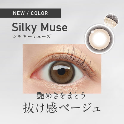 ReVIA 1day Silky Muse contact lenses