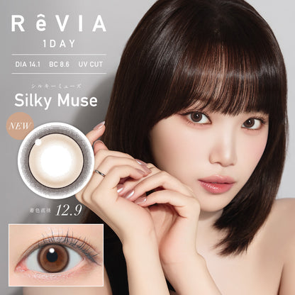 ReVIA 1day Silky Muse contact lenses
