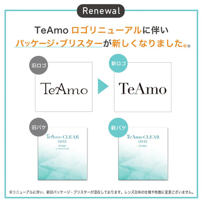TeAmo Toric CLEAR 1day contact lenses