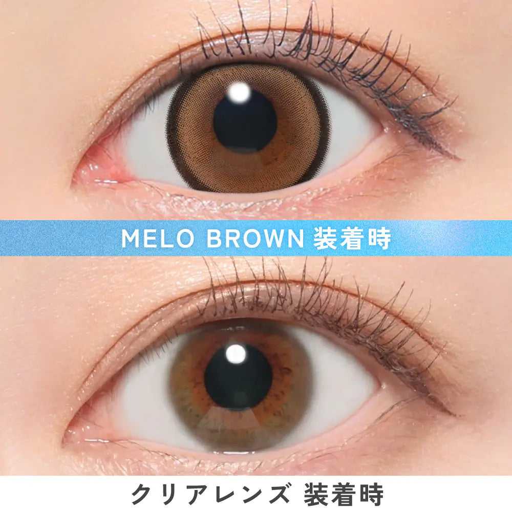candymagic 1day MELO BROWN Toric Lenses